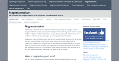 Desktop Screenshot of magnesiumtekort.info