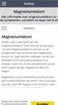 Mobile Screenshot of magnesiumtekort.info